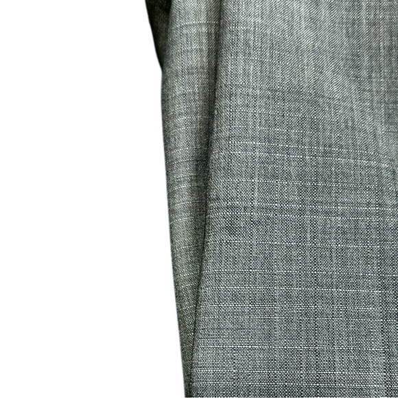 JOS A BANK Reserve Grey Marzotto Wool Dress Pants Mens 35 X 29 (35R) Flat Front - Picture 12 of 12